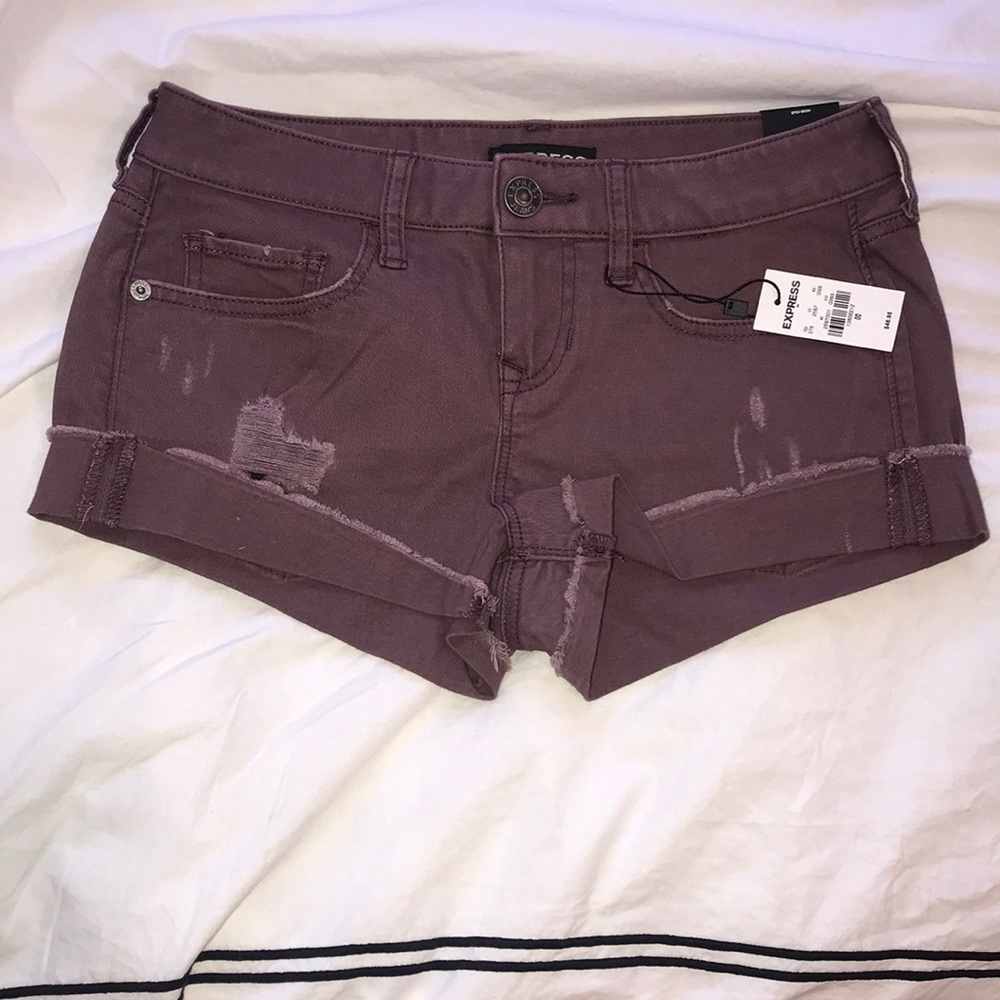 Maroon shorts